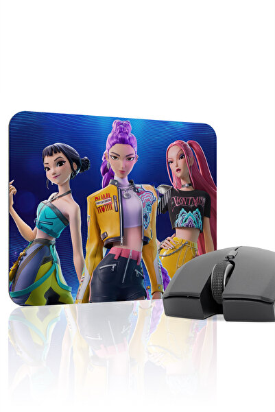 mousepad bastir KPop Demon Hunters antialunecare Mousepad din cauciuc cusut V...