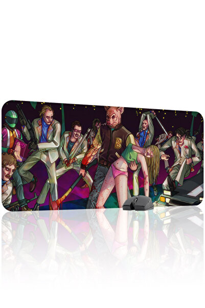 mousepad bastir Hotline Miami antialunecare Mousepad de gaming din cauciuc cu...