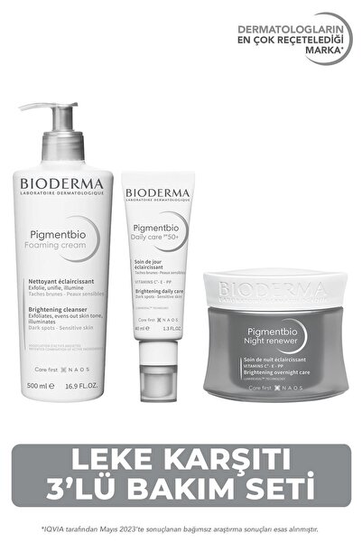Bioderma Pigmentbio Leke Karşıtı 3’lü Bakım Seti