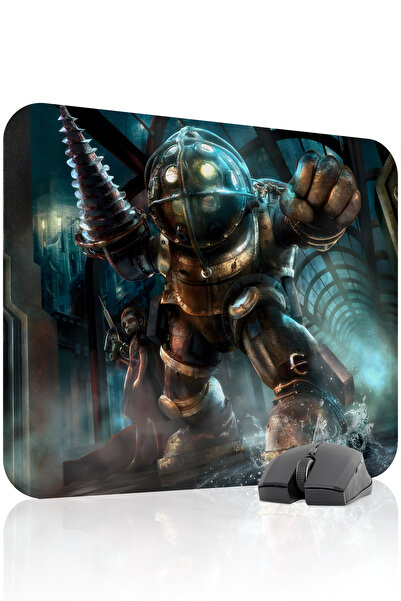 mousepad bastir لوحة ماوس الألعاب المطاطية من بيوشوك مانع للانزلاق V2 - 48X40...