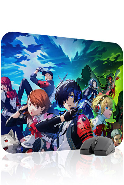 mousepad bastir لوحة ماوس للألعاب من المطاط المخيط من بيرسونا 3 مانع للانزلاق...