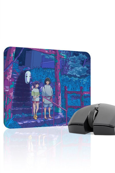mousepad bastir لوحة ماوس الألعاب المطاطية المخيطة من نوع Spirited Away مانع ...
