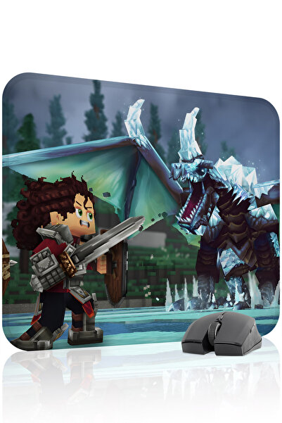 mousepad bastir Hytale مانع للانزلاق Dikişli Kauçuk Oyuncu Mousepad V3 - 48X4...