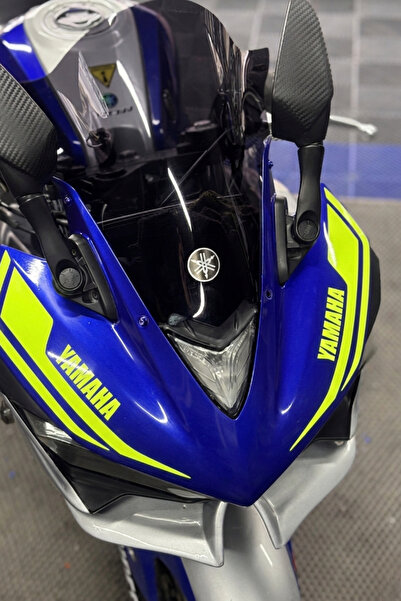 Banxtre YAMAHA R25 için Kafa Detay Sticker Seti (2014-2018) Modeller Yılların...