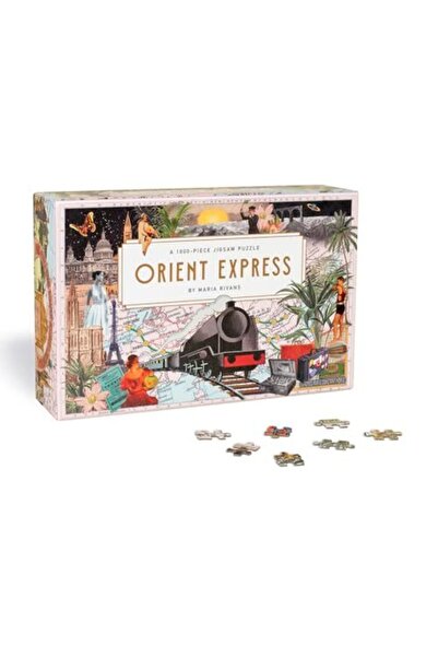 Skittledog قطار الشرق السريع: أحجية الصور المقطوعة المكونة من 1000 قطعة