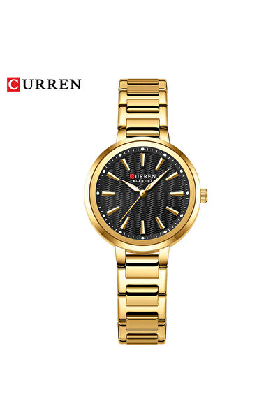 Curren 9109 Luxury Waterproof Women's Watch Fashionable Stainless Steel Lumin...