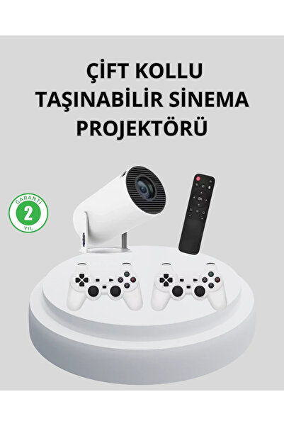 Epilons 4K Smart Projection Device Supported by Wi-Fi 6 and Bluetooth 5.0