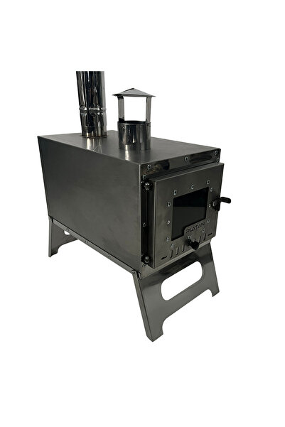 platan Handy Ones-E Paslanmaz Katlanır Kamp Çadır Sobası