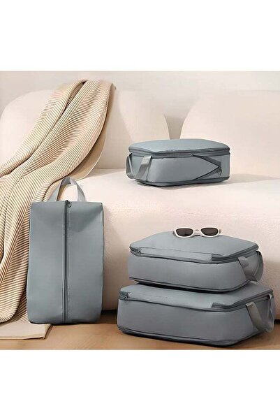 Generic Travel Organizer Set,4-Piece Waterproof Travel Storage Bag,Durable Pa...