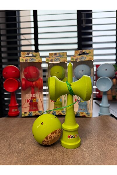 PlayFun KENDAMA MODEL NOU 2026 Verde Electric