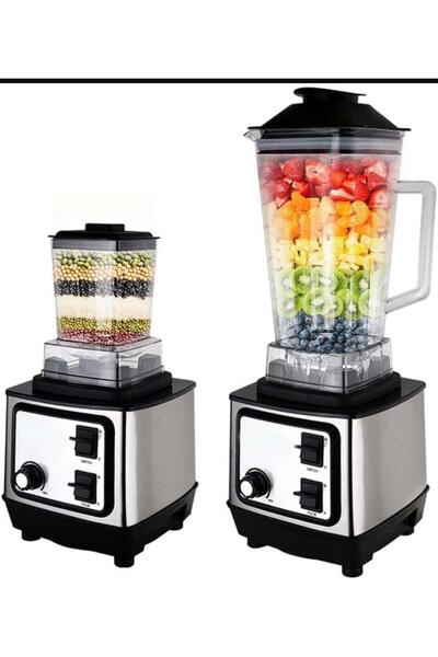 Generic Blender Juicer 8500 watt Professional 2-in-1 and Mixer Blender, Silve...