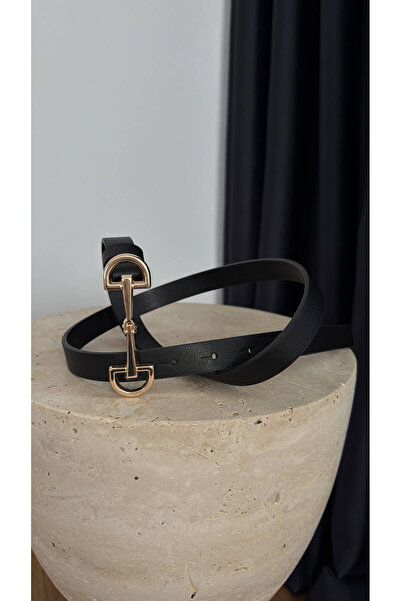 BİRCANÇİL Aur Negru cu cataramă Rider piele curea