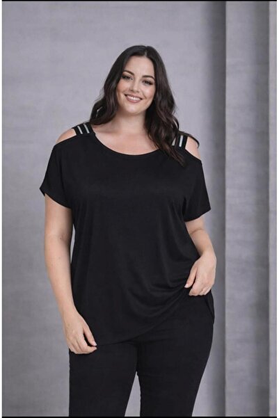 Esina Women's Viscose Blouse with Shoulder Detail