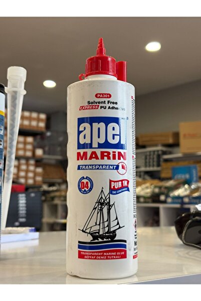 APEL Marin D4 Şeffaf Deniz Tutkalı Net: 490 gr.