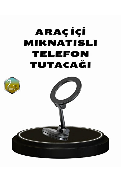 Epilons 360 °   حامل هاتف السيارة المغناطيسي القابل للطي والقابل للدوران - مت...