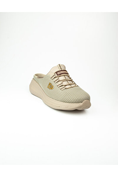KİNG PAOLO 5109 Krakers Beige Women Slipper