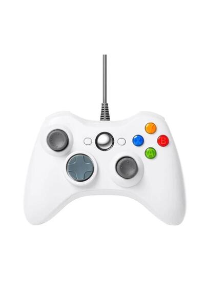 CRK TECH Xbox 360 & PC Uyumlu Tak Çalıştır Kablolu Gamepad Oyun Kolu Wired Jo...