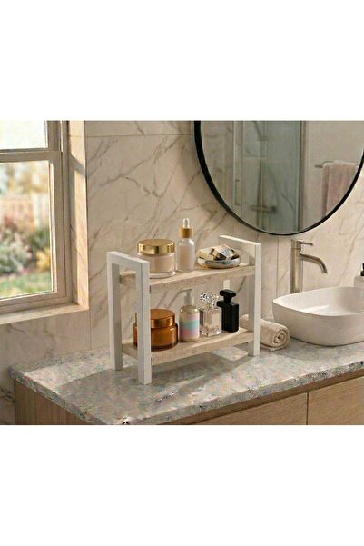 İYON LİFE Multi-Purpose Shelf, Makeup Organizer, Cream Stand, Bathroom Organi...