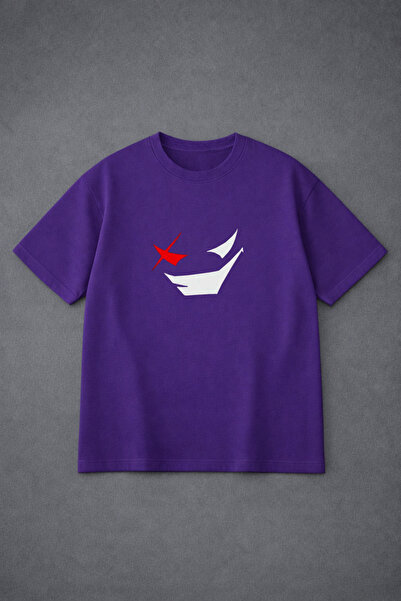 VODEXA T-shirt unisex DEVİL, štampana, 100% pamučna majica, oversized, udoban...