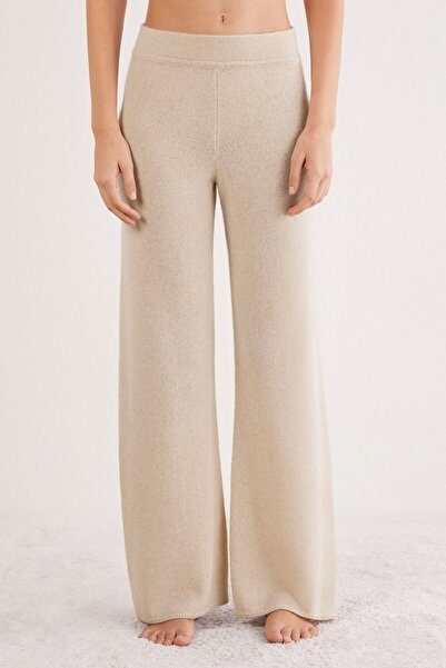 INTIMISSIMI 100% Cashmere Long Palazzo Pants