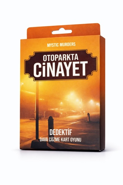 Jack Ferrero Mystic Murders Detective Card Game - Murder in the Parking Lot