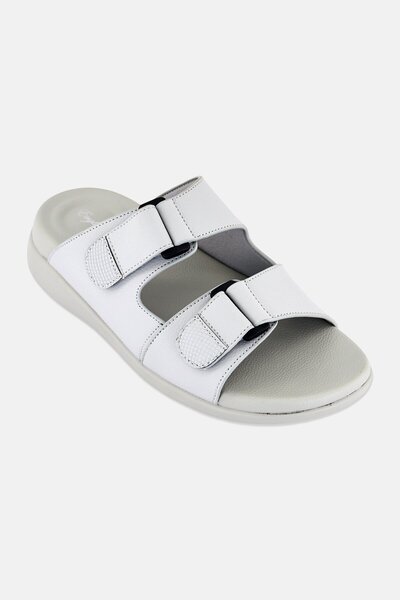 English Laundry Men Slip On Arabic Sandals, Grey