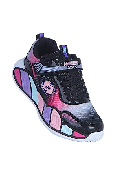Alessio 02 حذاء رياضي أسود للفتيات