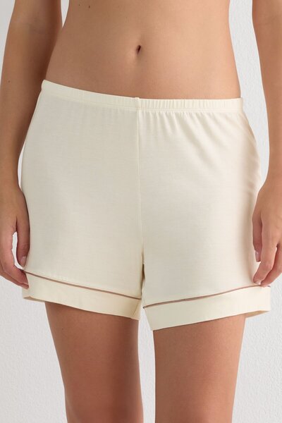 INTIMISSIMI Contrast Profile Detailed Modal Shorts