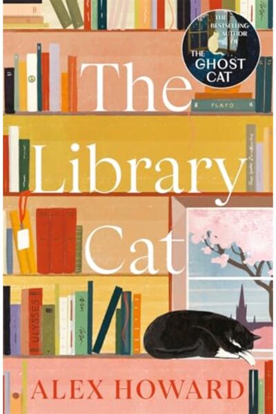 black and white Library Cat: The Observations of a Thinking Cat: Edinburgh Un...