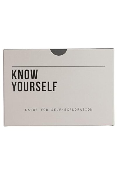 The School of Life Press اعرف نفسك: بطاقات لاستكشاف الذات