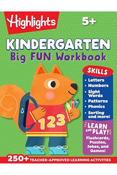 PENGUİN The Big Fun Kindergarten Activity Book: Build skills and confidence t...
