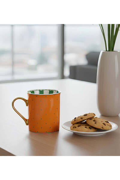 Trendmiya Polka Dot Porcelain Mug