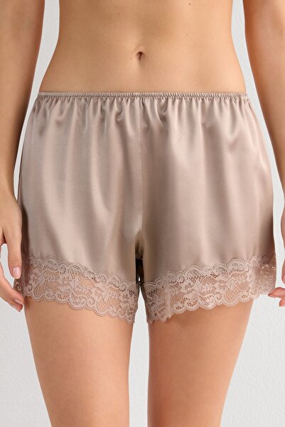 INTIMISSIMI Lace Pieces of Silk Shorts