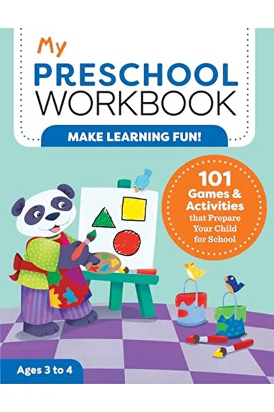 Rockridge Press كتاب تمارين ما قبل المدرسة: 101 لعبة ونشاطًا تُهيئ طفلك للمدرسة