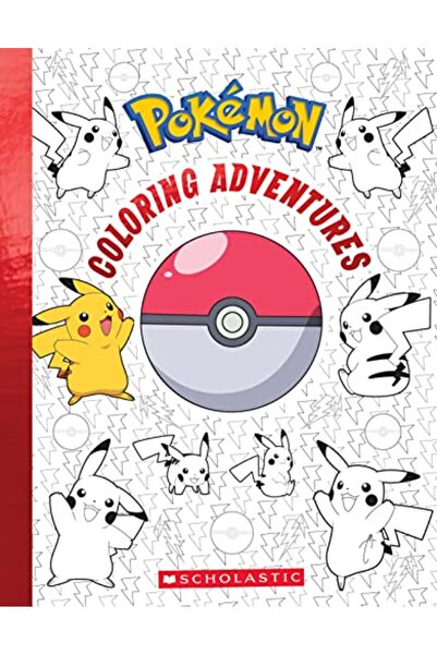 Scholastic مغامرات تلوين بوكيمون