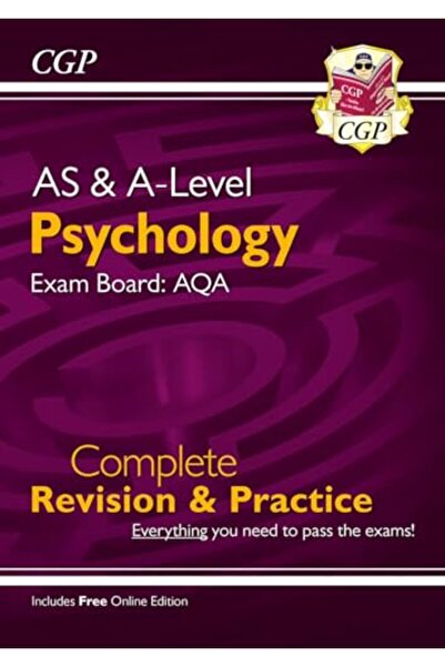 Coordination Group Publications Ltd CGP علم النفس لمستويي AS وA: مراجعة وتدري...