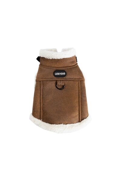 BLANIK esta pentru caini captusita, material tip piele intoarsa, calduroasa