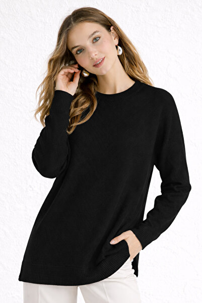 benguen Με σχέδιο Τουνίκ Τεσεττούρ N3192 Μαύρο