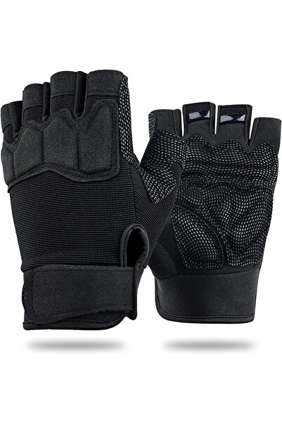 Choice4 XL Black Half Finger Tactical Gloves Fingerless Gloves for Shooting H...