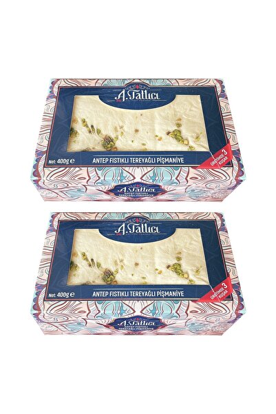 Abdurrahman Tatlıcı A.Pistachio Butter Regret-Free Snack 400 Gr X 2 Pieces