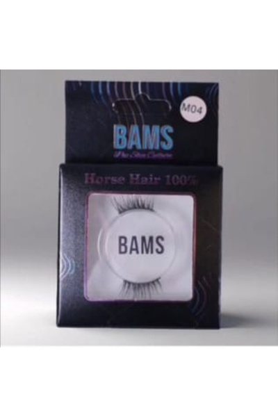BAMS POP SKIN CULTURE بامز | رموش | مصنوعة يدوياً 100% | m04