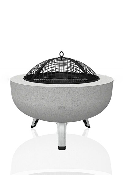 Taş Devri Şömine ve Doğal Taş Ateş Çukuru - Katlanabilir Ayaklı Sehpa Özellik...