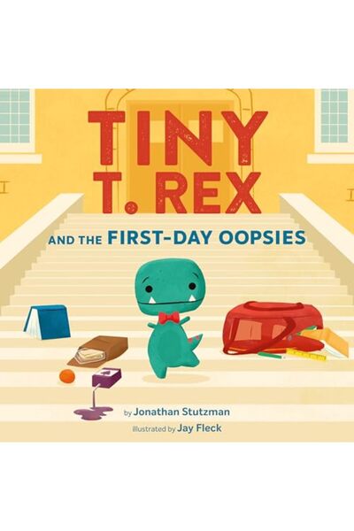 Chronicle Books تي ريكس الصغير وأخطاء اليوم الأول: كتاب العودة إلى المدرسة