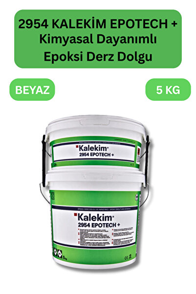 Kalekim 2954 Epotech+ Epoksi Derz Dolgusu – Suya ve Kimyasala Dayanıklı 5 kg ...