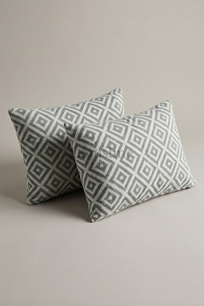 Lotusline 2-Pack of Pillowcase 50X70 Cotton Pieces of Fade-Resistant Fabric