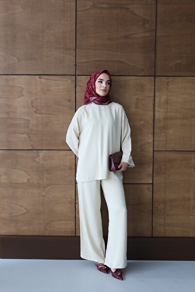 Demetaksoycollection Hijab Pants Set