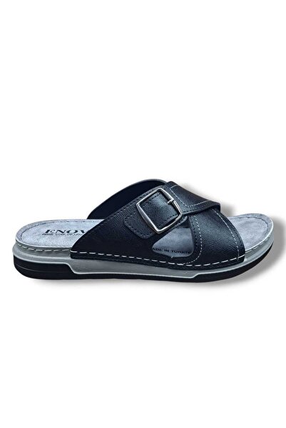 Enova Faux Leather Cross Adjustable Buckled Comfortable Home and Outdoor Men'...