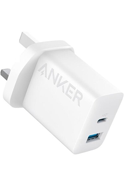 Genericc شاحن أنكر USB-C، شاحن آيفون، شاحن حائط سريع USB ثنائي المنافذ بقوة 2...