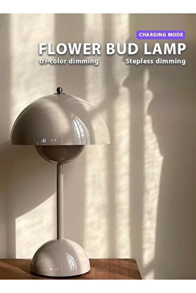 Generic Wireless desk lamp, Nordic style decoration Table LampsFlower bud sha...