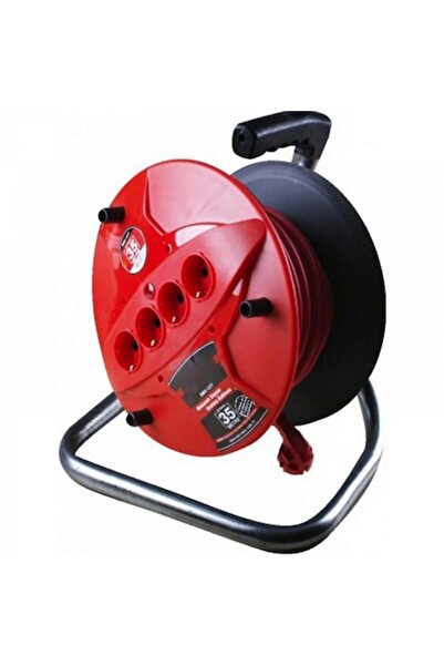 SEMERAY Campion Extension Cord with Drum, 3x2.5 x 50m + Latex Coated Protecti...